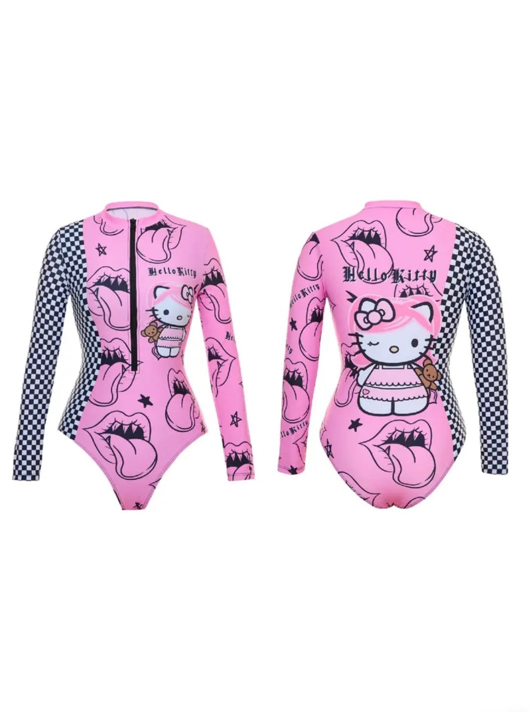 Hello Kitty Racer Bodysuit