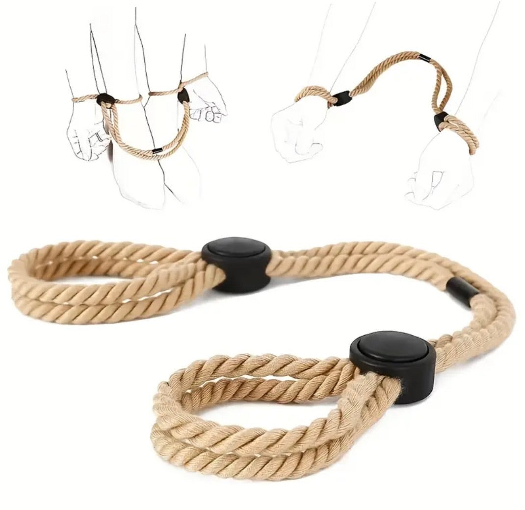 Adjustable Rope Handcuffs Bracelets