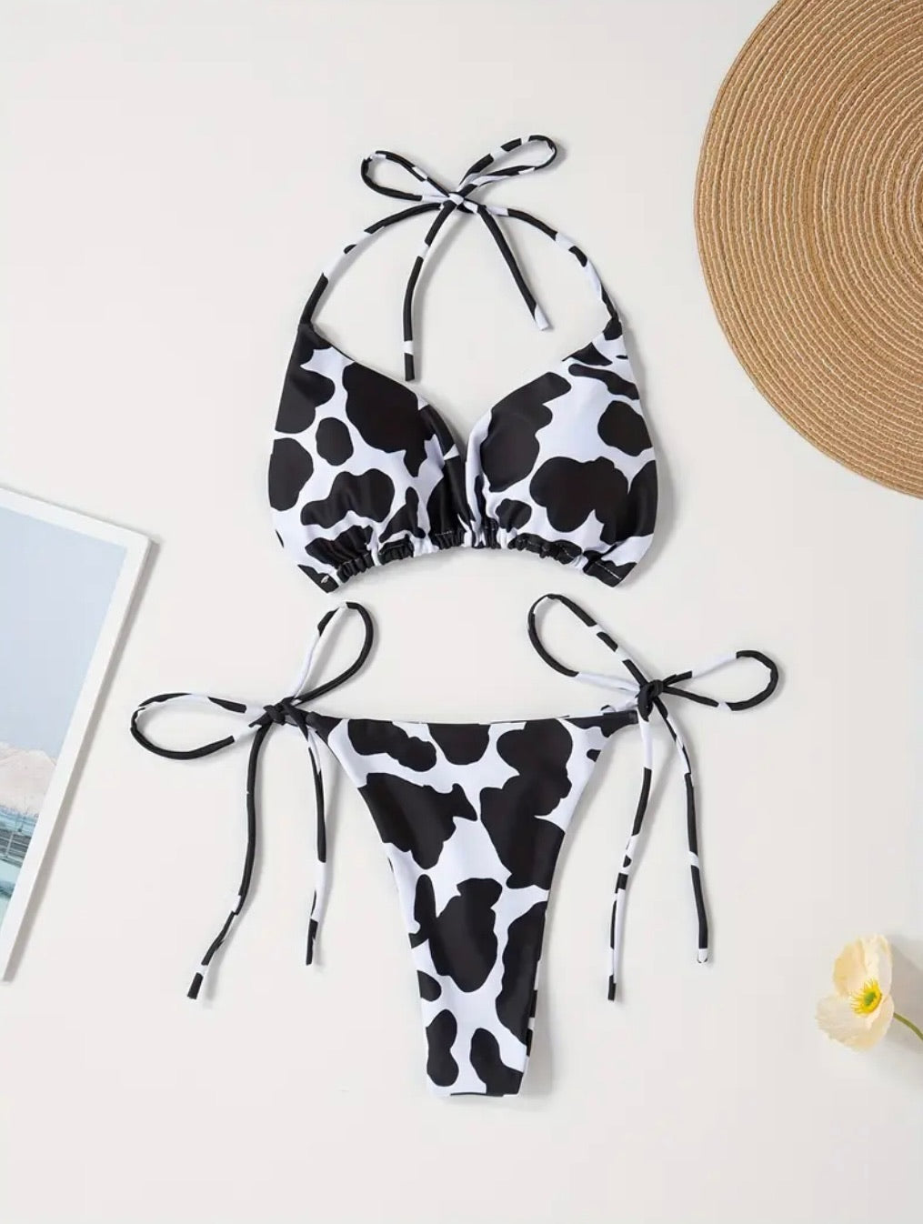 Cow Print Bikini