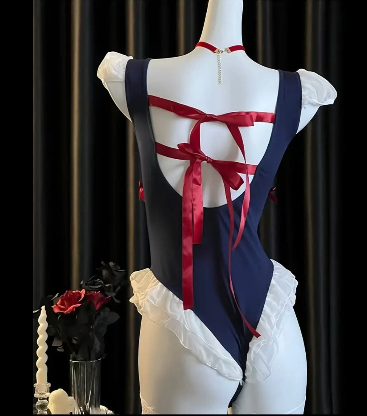 Anime-Inspired Lingerie One-Piece