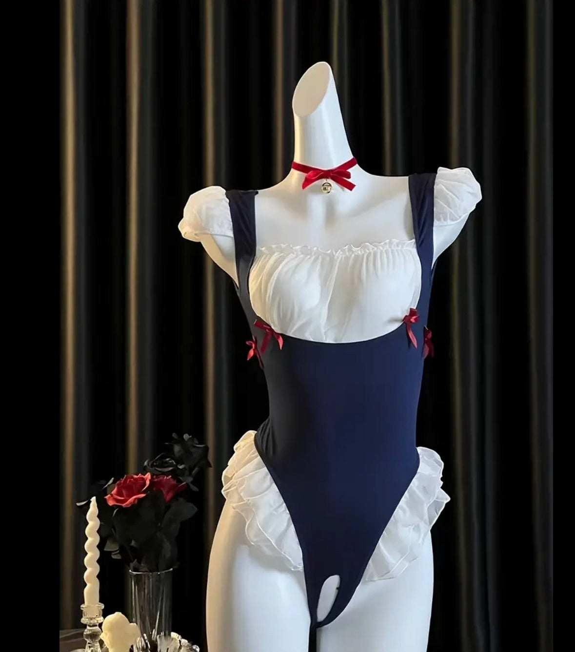 Anime-Inspired Lingerie One-Piece