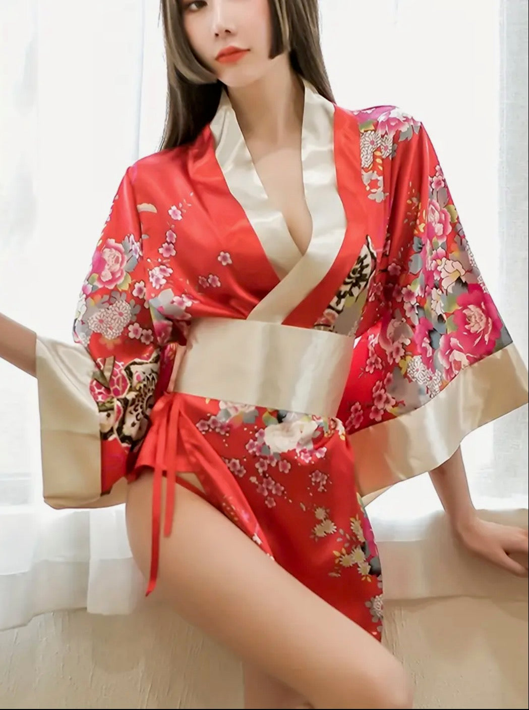 Red Kimono Lingerie