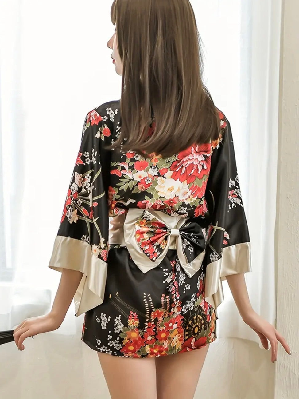 Black Kimono Lingerie