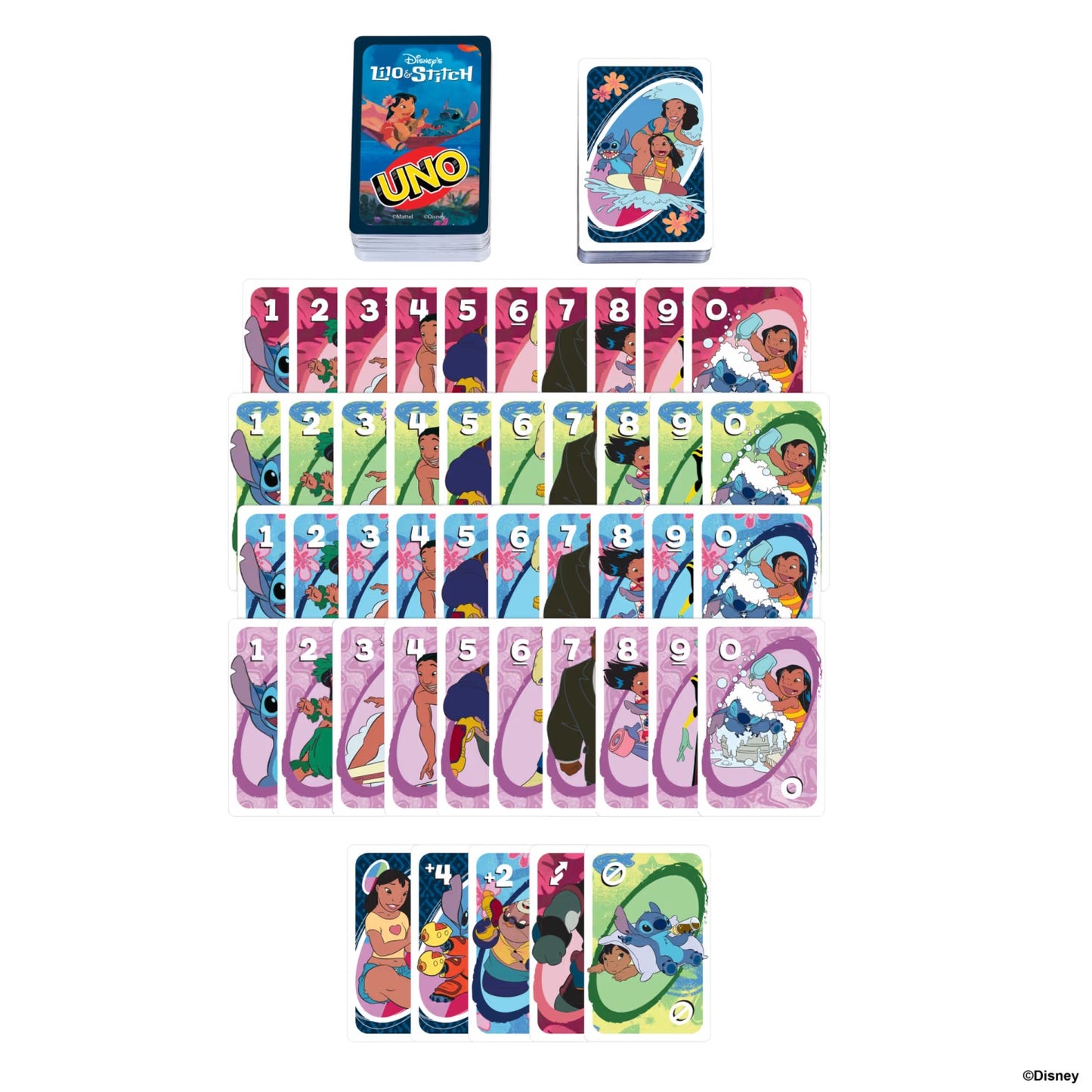 UNO Disney's Lilo And Stitch Card Game