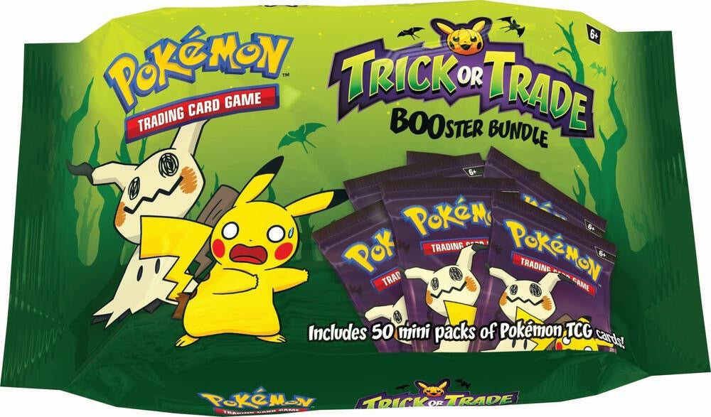 Pokemon TCG: BOOster Bundle - Spooky Surprises Await