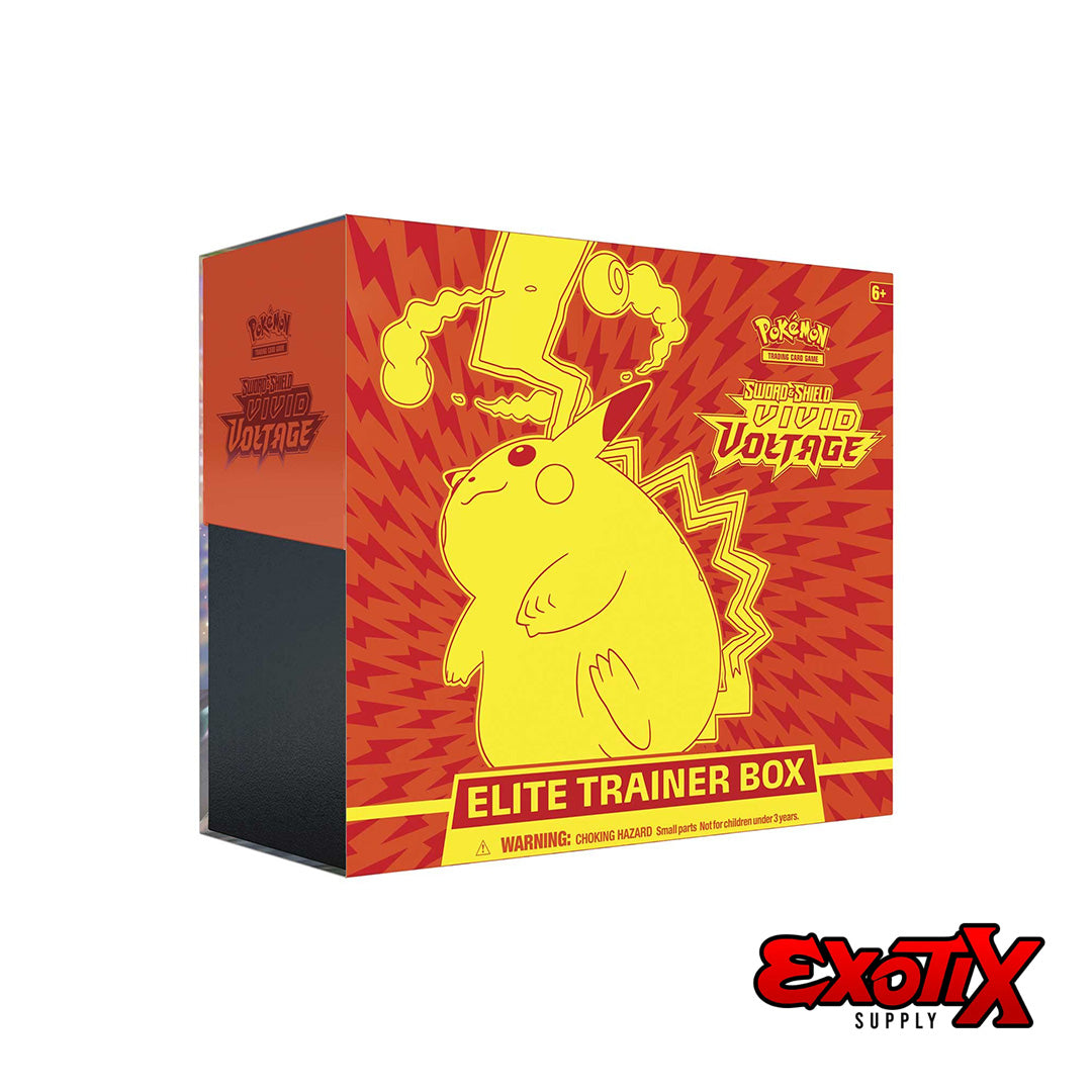 Pokémon TCG: Sword & Shield Vivid Voltage Elite Trainer Box