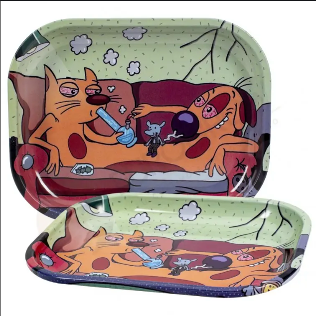 Cat Dog Rolling Tray