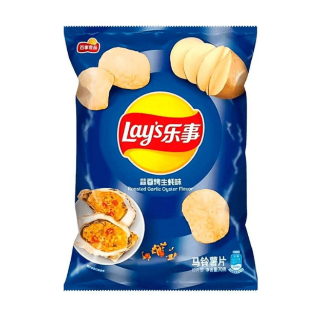 Lay's Roasted Garlic Oyster Flavor