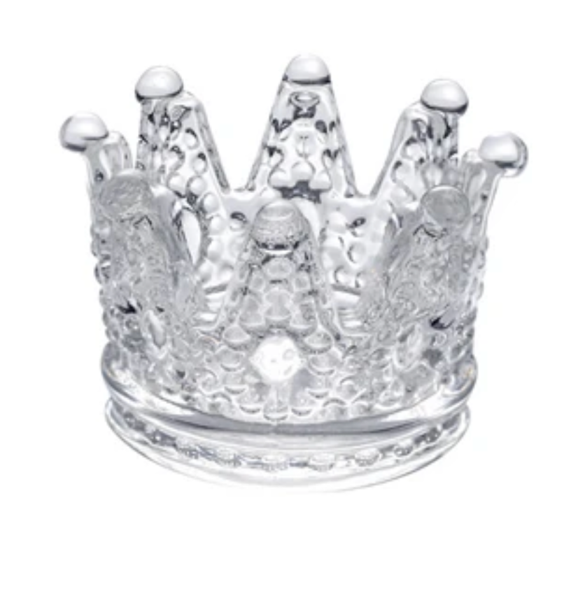 Glass Crown Ashtray