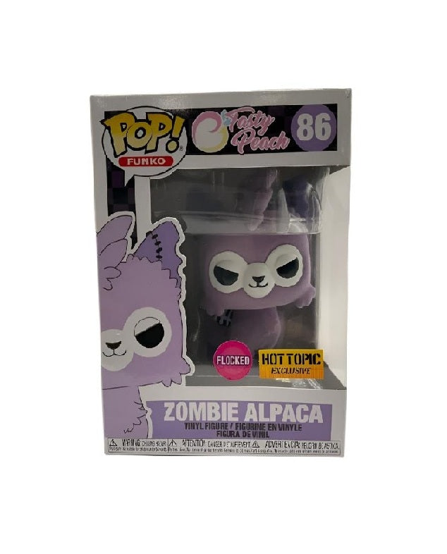 Funko Pop! Tasty Peach #86 Zombie alpaca (Flocked) #86 (Market Place Value)