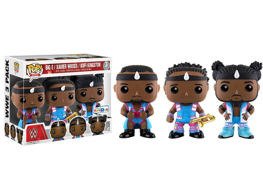 WWE Funko POP! The New Day 3-Pack – Exclusive Vinyl Figures
