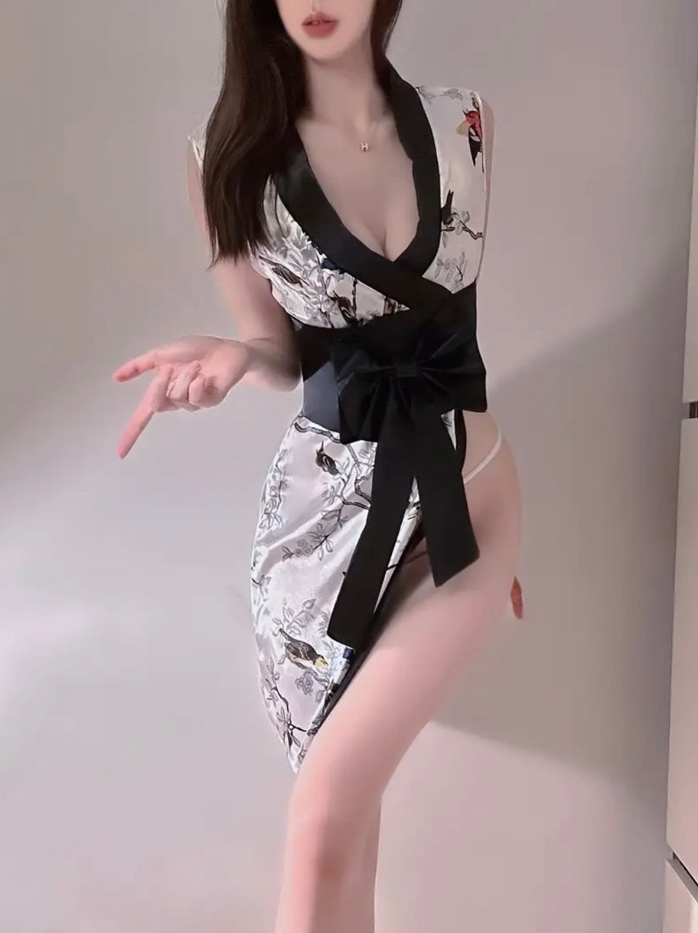 White Kimono Lingerie