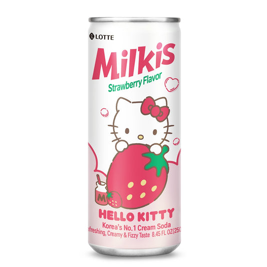 HELLO KITTY MILKIS - STRAWBERRY FLAVOR
