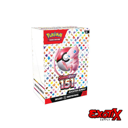 Pokemon TCG Scarlet & Violet 3.5 Pokemon 151 Booster Bundle