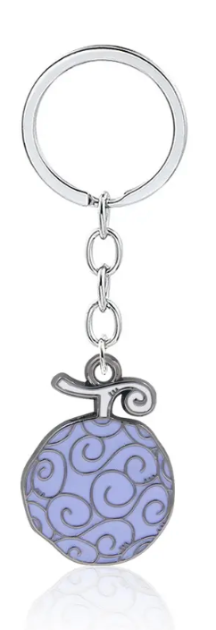 One Piece Devil Fruit Gum-Gum Keychain – Blue Edition