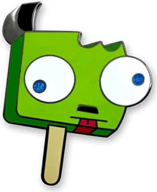 Invader Zim Gir Popsicle Pin
