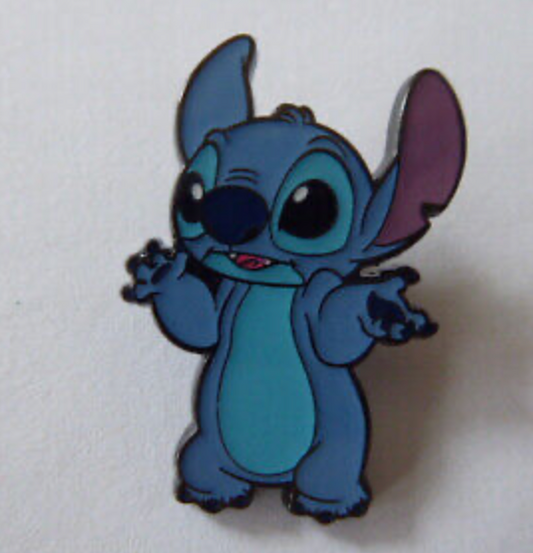 Stitch Confused Pin