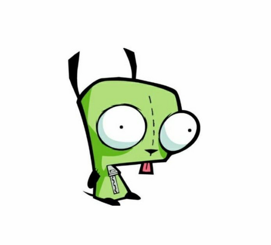 Invader Zim Gir Pin Tongue Out