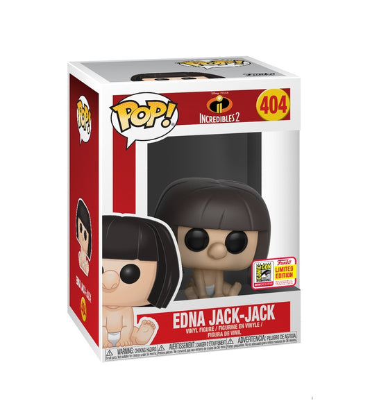 Funko Pop! It - Incredibles 2 Edna Jack-Jack #404 (Market Place Value)