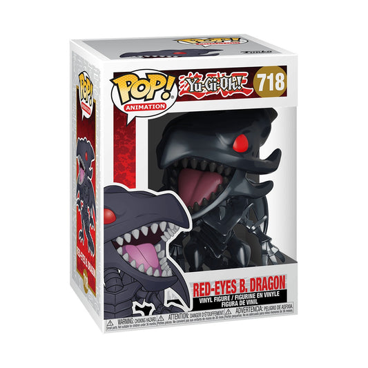 Funko Pop! It - Yu-Gi-Oh! - Red-Eyes Black Dragon #718 (Market Place Value)