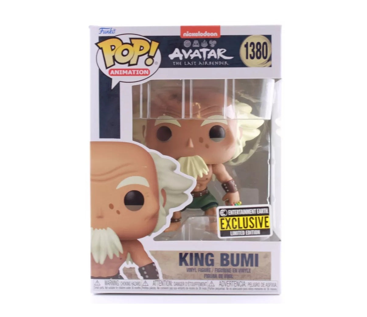 Funko Pop! Avatar The Last Airbender - King Bumi # 1380 (Market Place Value)