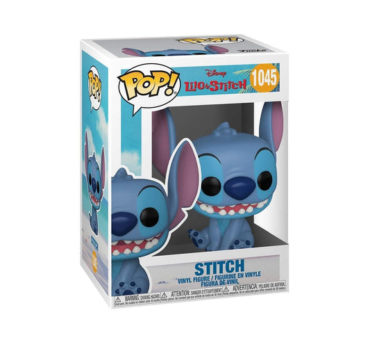 Funko Pop! Lilo & Stitch - Smiling Seated Stitch #1045 (Market Place Value)