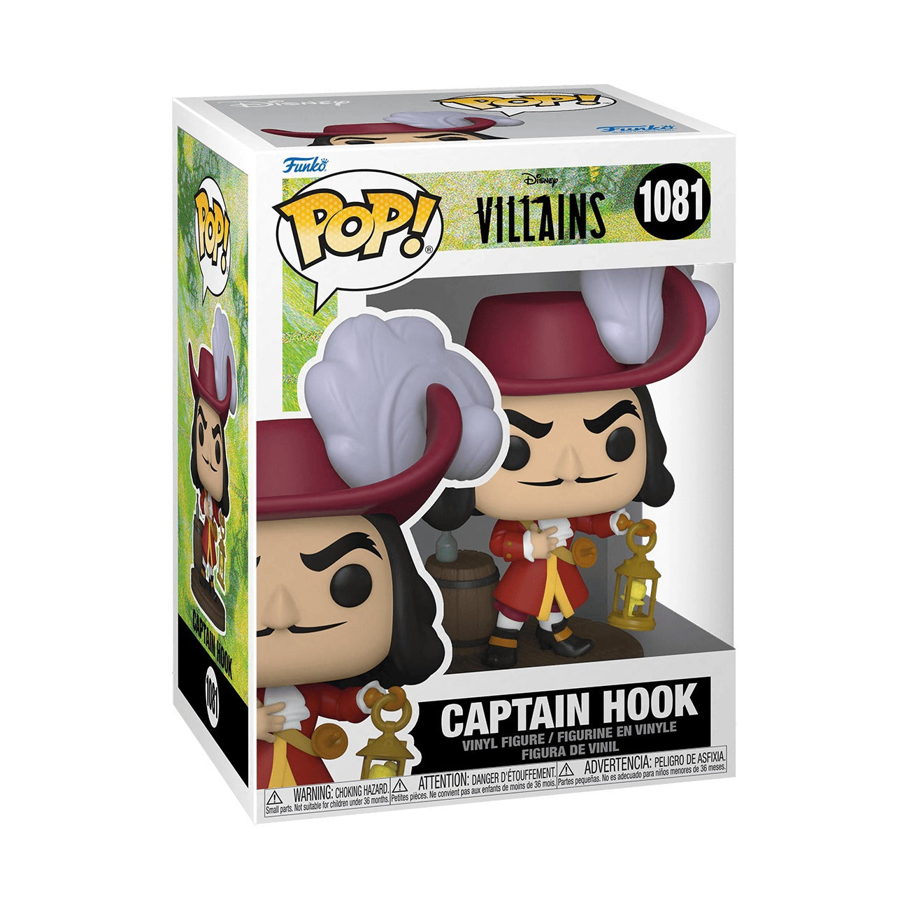 Funko Pop! Disney - Captain Hook #1081 (Market Place Value)