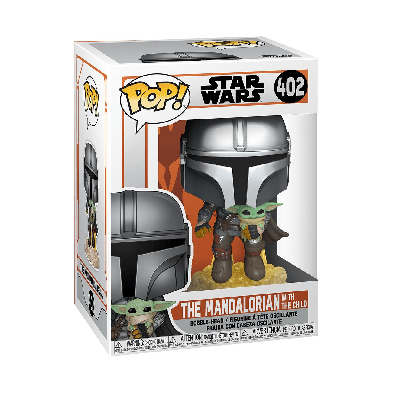Funko Pop! Star Wars - The Mandalorian with the Child #402 (Market Place Value)