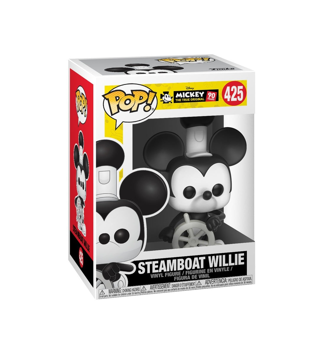 Funko Pop! Mickey Mouse - Steamboat Willie #425 (Market Place Value)