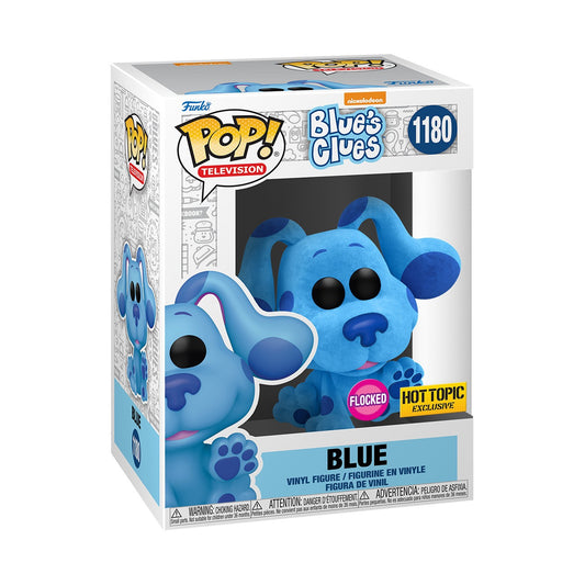 Funko Pop! Nickelodeon - Blue - Flocked #1180 (Market Place Value)