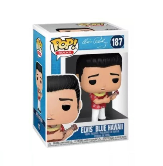 Funko Pop! Elvis Presley - Elvis Blue Hawaii #187 (Market Place Value)