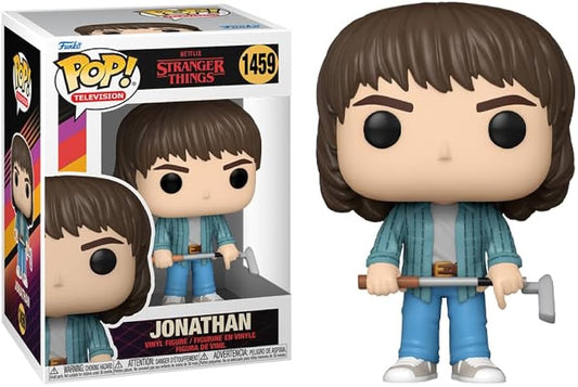 Funko POP! Stranger Things – Jonathan Byers with Golf Club (Bundled with Box Protector)
