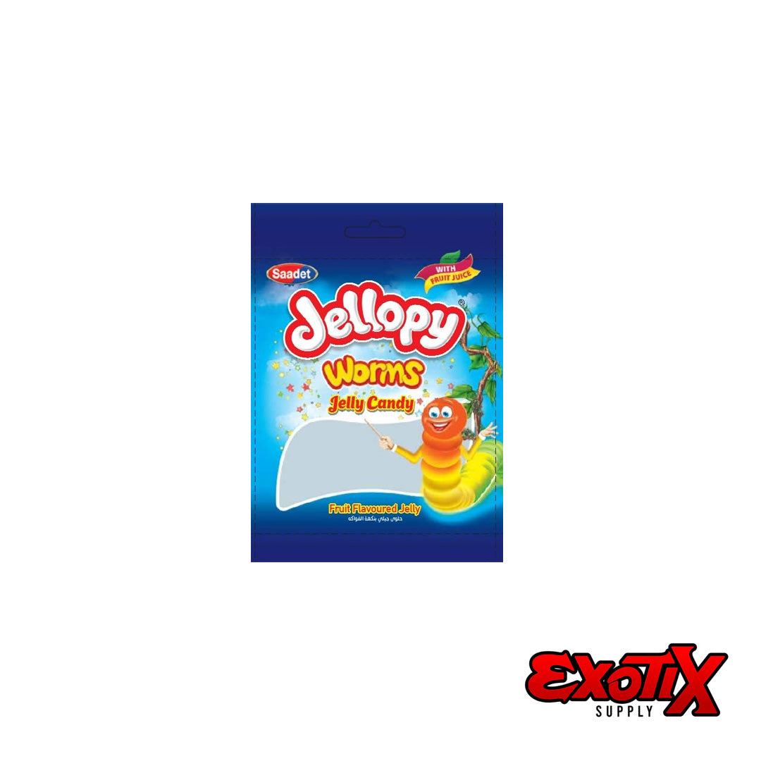 Jellopy Worms Jelly Candy