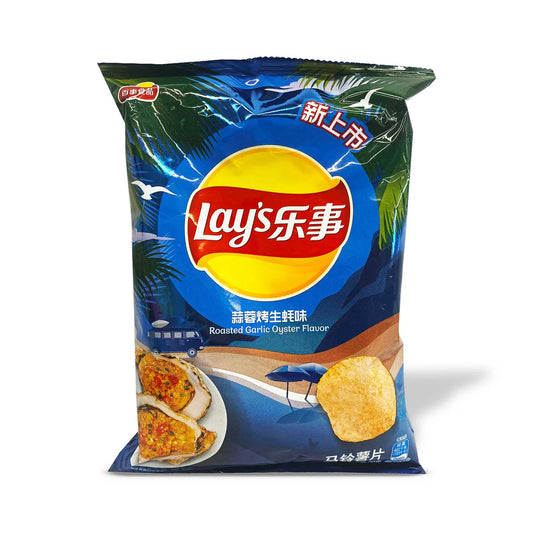 Japanese Lays Roasted Garlic Oyster